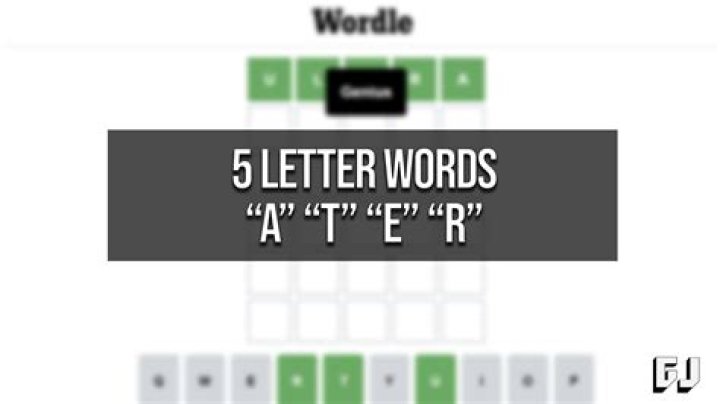 5 Letter Words With Ater {March 2022} Get The List Here!