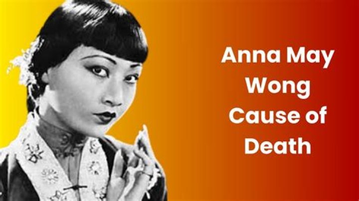 Anna May Wong cause of death