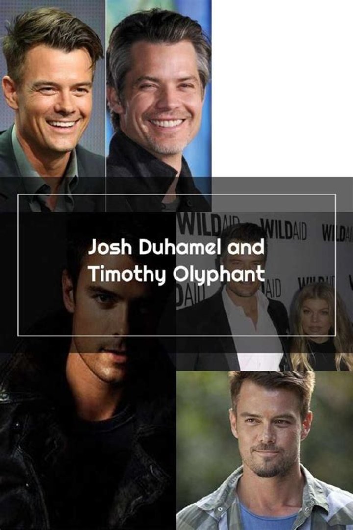 Are Josh Duhamel and Timothy Olyphant the same person?