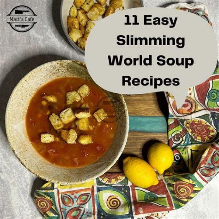 Are mugshots soups free on slimming world?