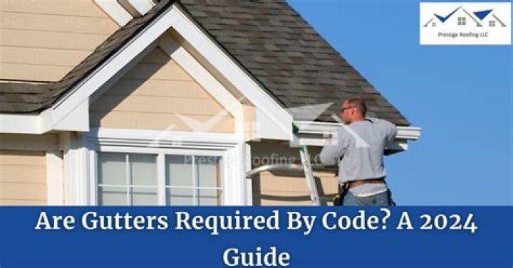 Are rain gutters required by code?