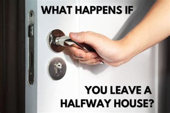 Are you allowed to leave a halfway house?