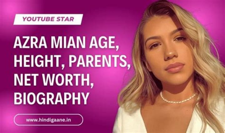 Azra Mian Net Worth, Age, Boyfriend, Family, Biography & More