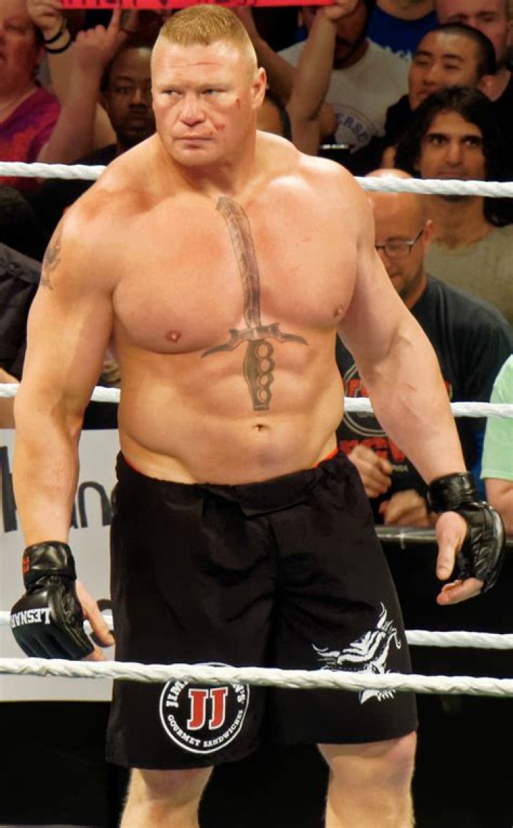 Brock Lesnar height and weight