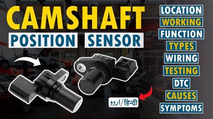 Can a camshaft position sensor be cleaned?