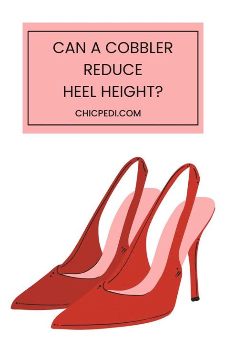 Can a cobbler reduce shoe size?