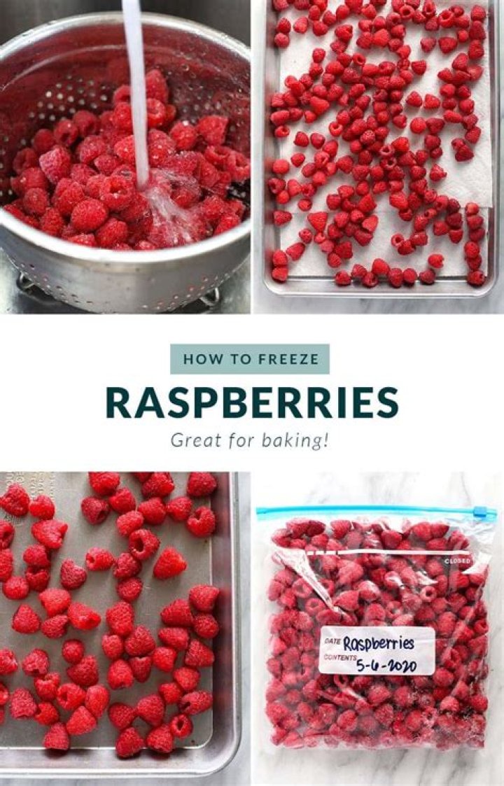Can freeze fresh raspberries?