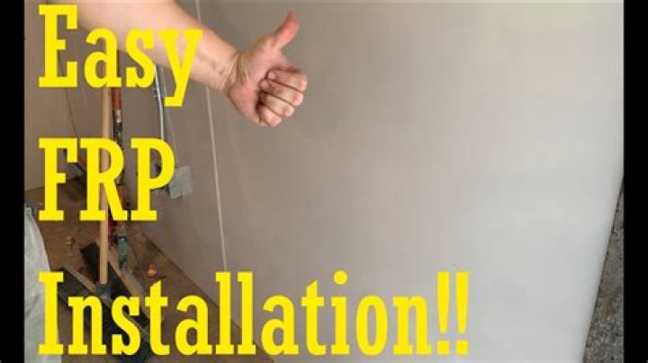 Can FRP board be painted?