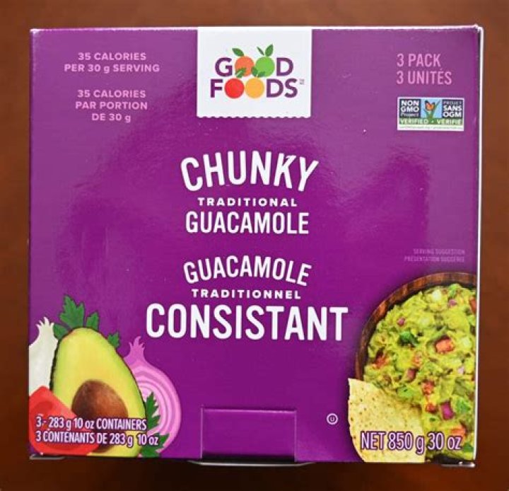 Can Good Foods chunky guacamole be frozen?