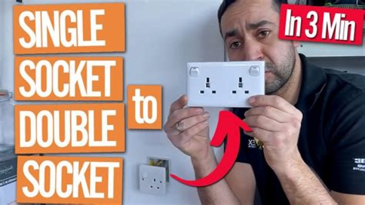 Can I change a single socket to a double?