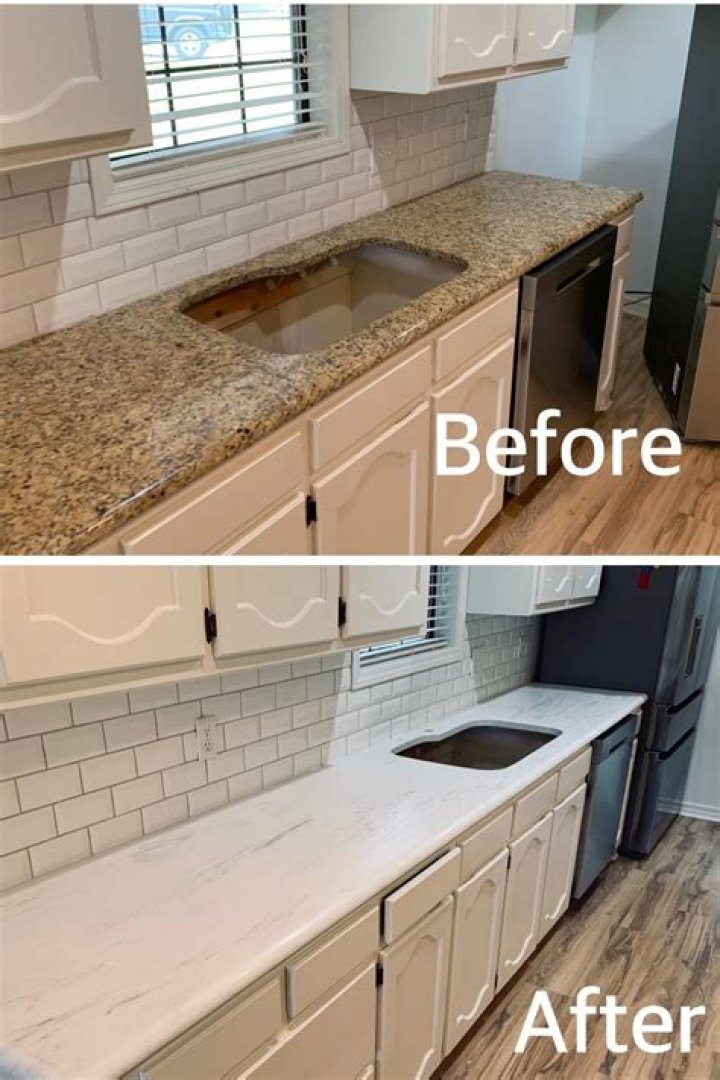 Can I paint over my granite countertops?