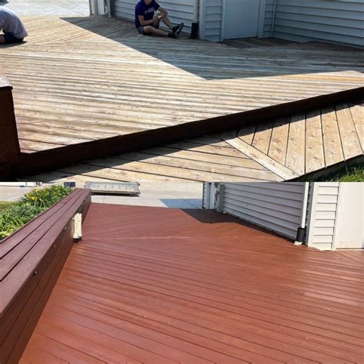 Can I put oil based deck stain over water based?