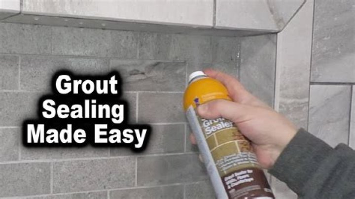 Can I seal tile and grout at the same time?