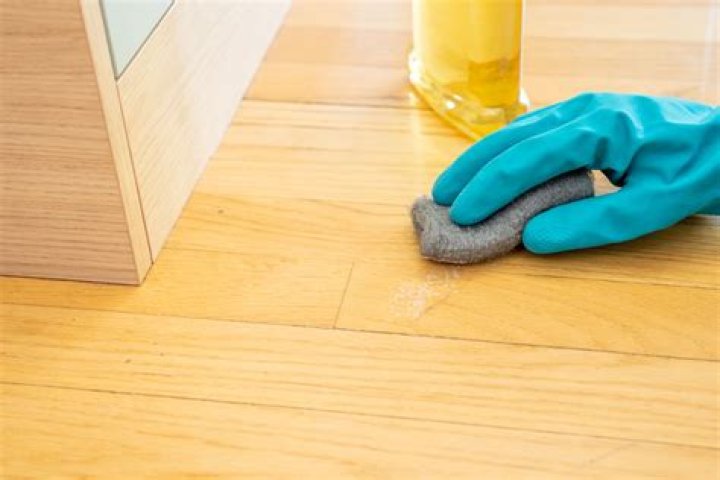 Can I use bleach to clean wood?