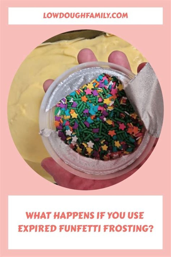 Can I use expired frosting?