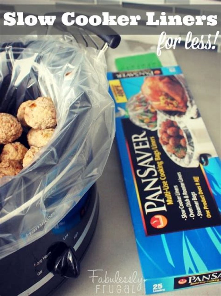 Can I use slow cooker liners in the oven?