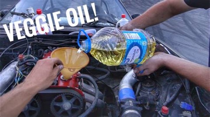 Can I use vegetable oil in my car?