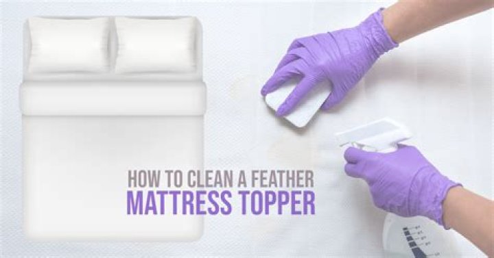 Can I wash a feather bed topper?