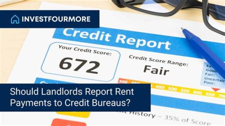 Can landlords report to credit bureaus?