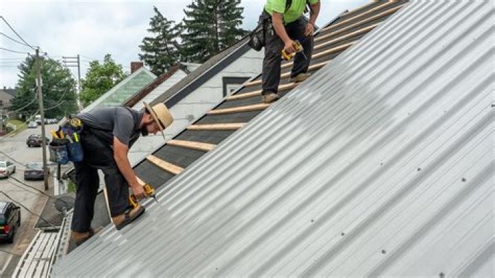 Can metal roofing be screwed to OSB?