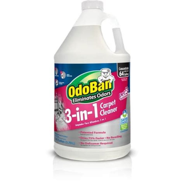Can OdoBan be used in a carpet cleaner?