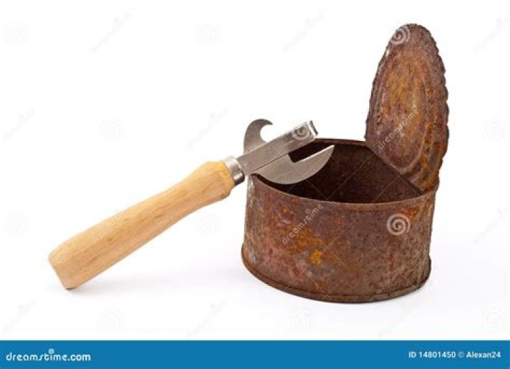Can opener rusty?