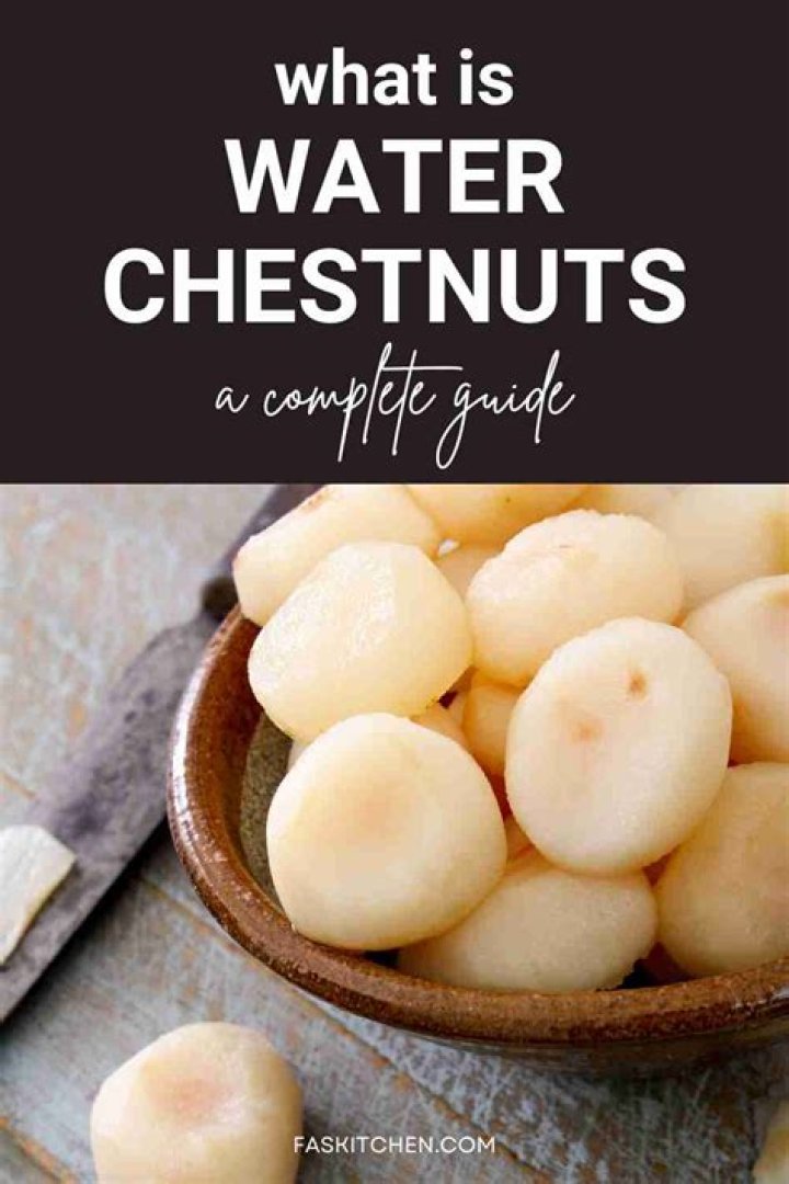 Can people allergic to nuts eat water chestnuts?
