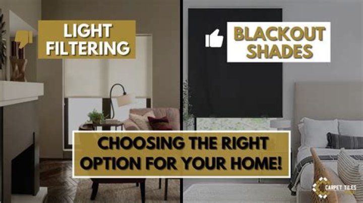 Can people see through light filtering shades?