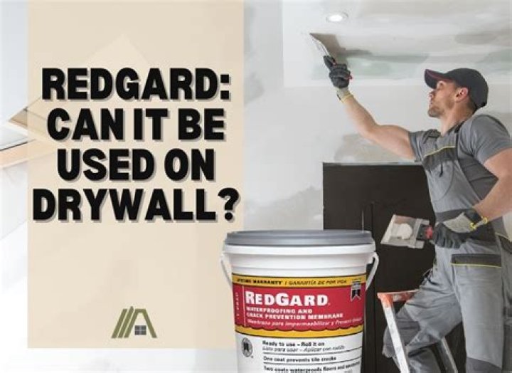 Can Redgard be used over drywall?