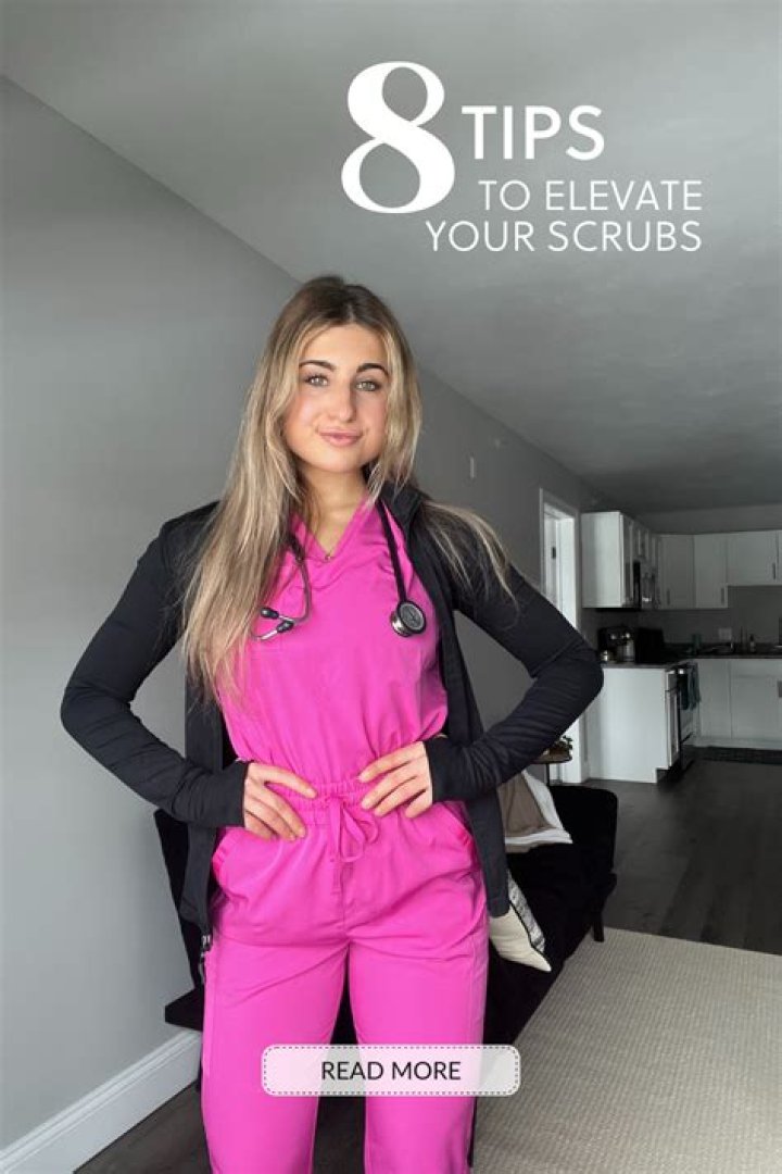 Can scribes wear scrubs?