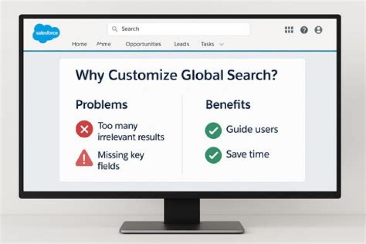 Can we customize global search in Salesforce?