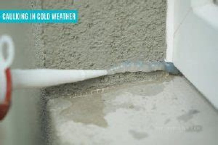 Can you caulk in cold weather?