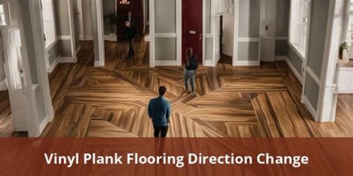 Can you change direction laminate flooring?