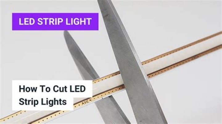 Can you cut LED Christmas lights?