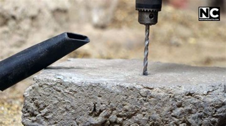 Can you drill concrete without a hammer drill?