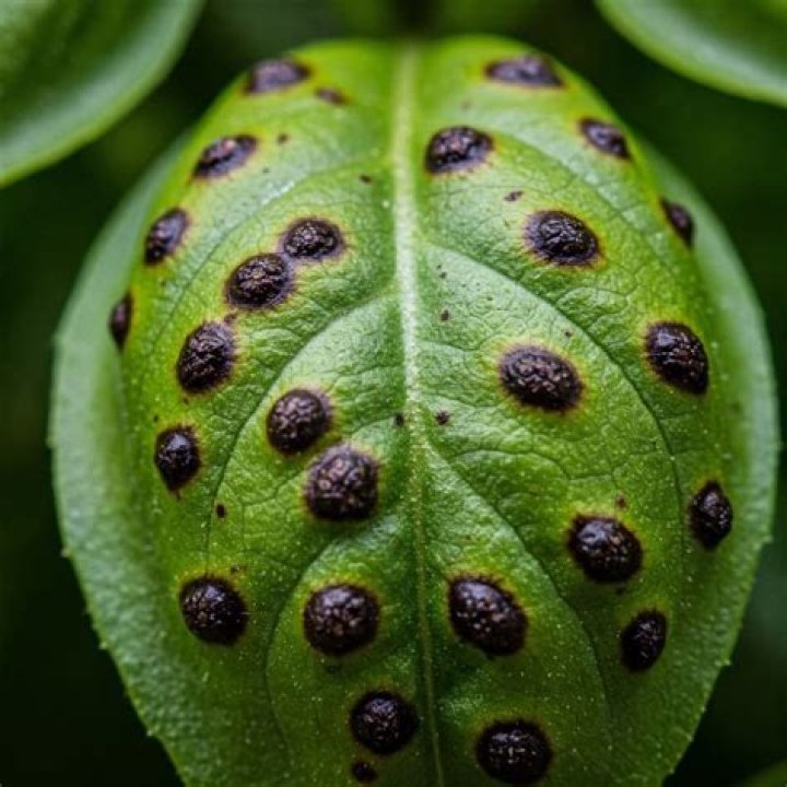 Can you eat basil leaves with black spots?