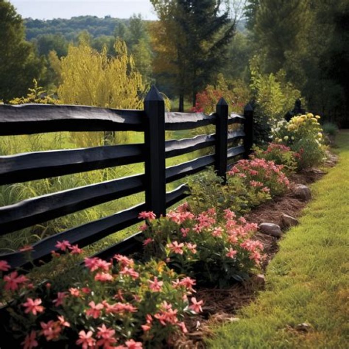Can you paint a split rail fence?