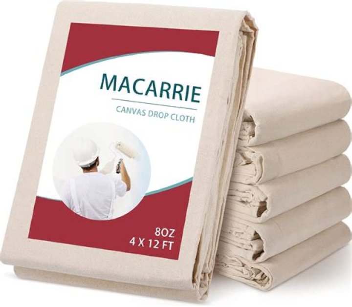 Can you paint on canvas drop cloth?