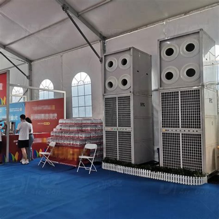 Can you put an air conditioner in a tent?