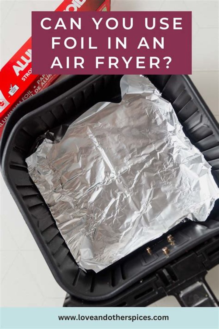 Can you put foil in a roaster oven?