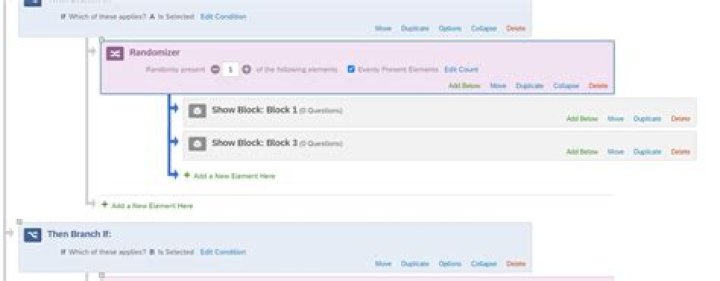 Can you randomize blocks in qualtrics?