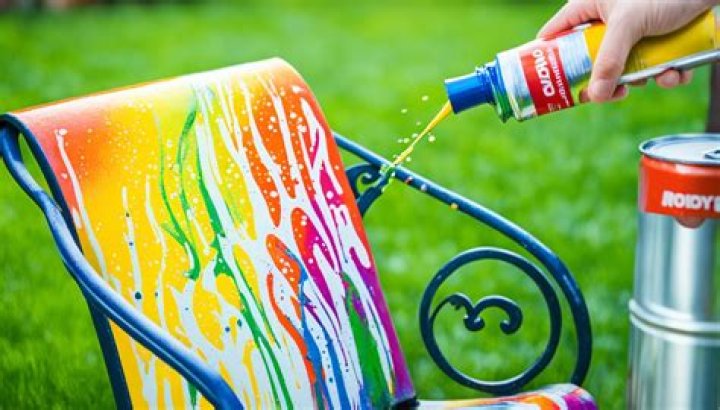 Can you spray paint wrought iron?