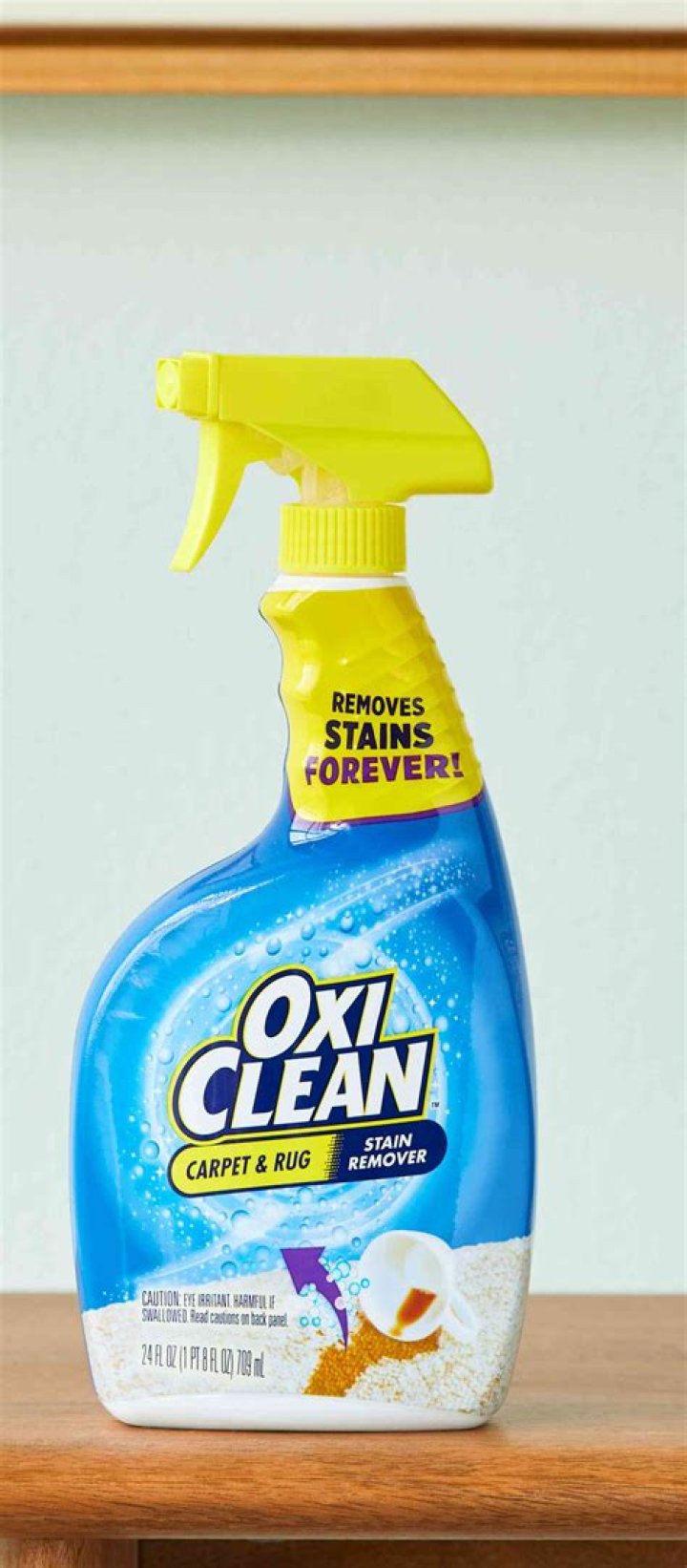 Can you sprinkle OxiClean on carpet?