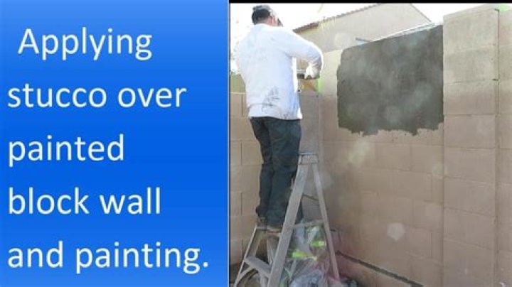 Can you stucco over painted surface?