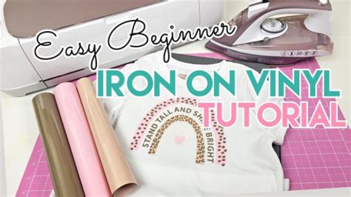 Can you use iron on vinyl on canvas?