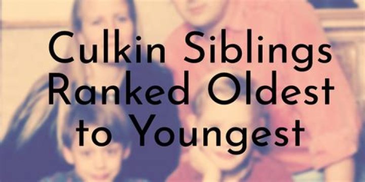 Complete List of The Culkin Siblings From Oldest to the Youngest