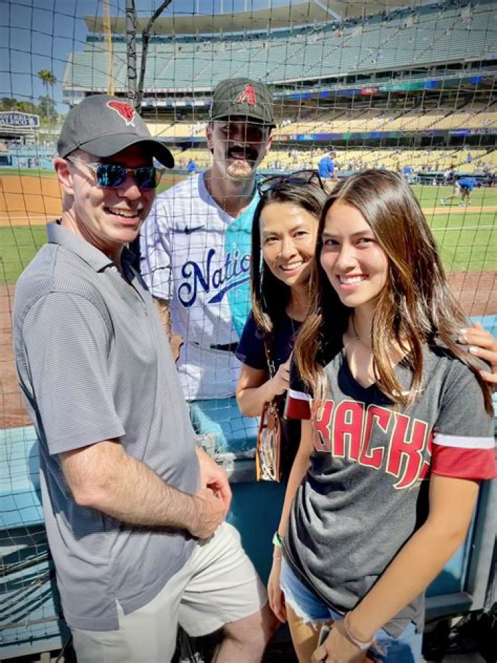 Corbin Carroll Parents Brant Carroll and Pey Lin Carroll