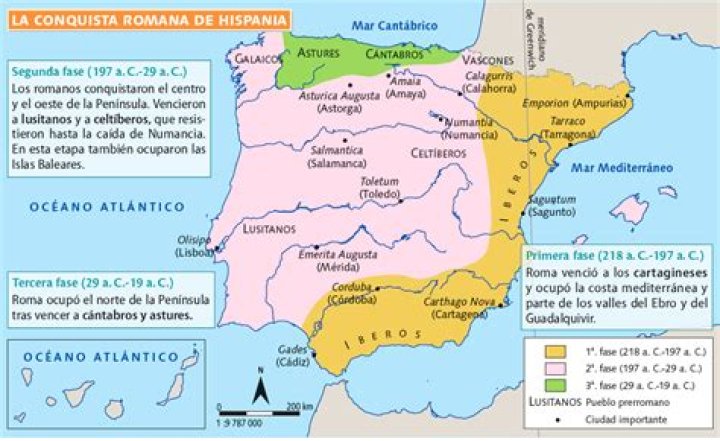 ¿Cuánto duró la Romanizacion en España?