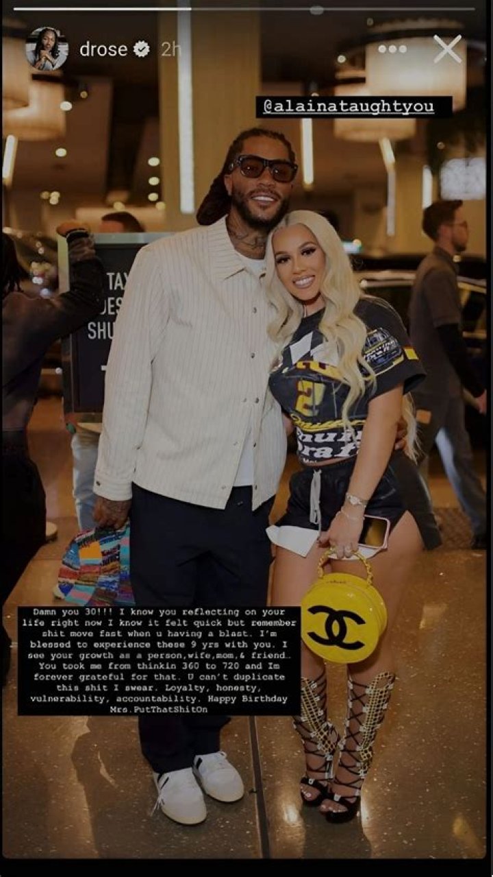 Derrick Rose Wife Nationality