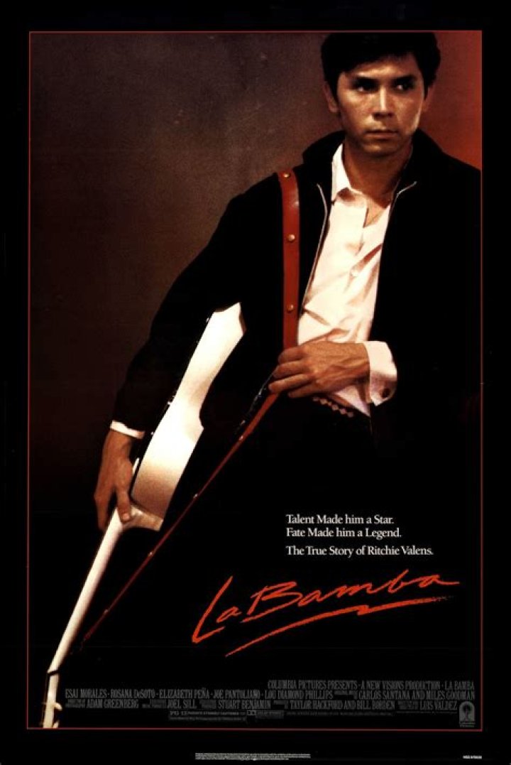 Did Lou Diamond Phillips play guitar in La Bamba?